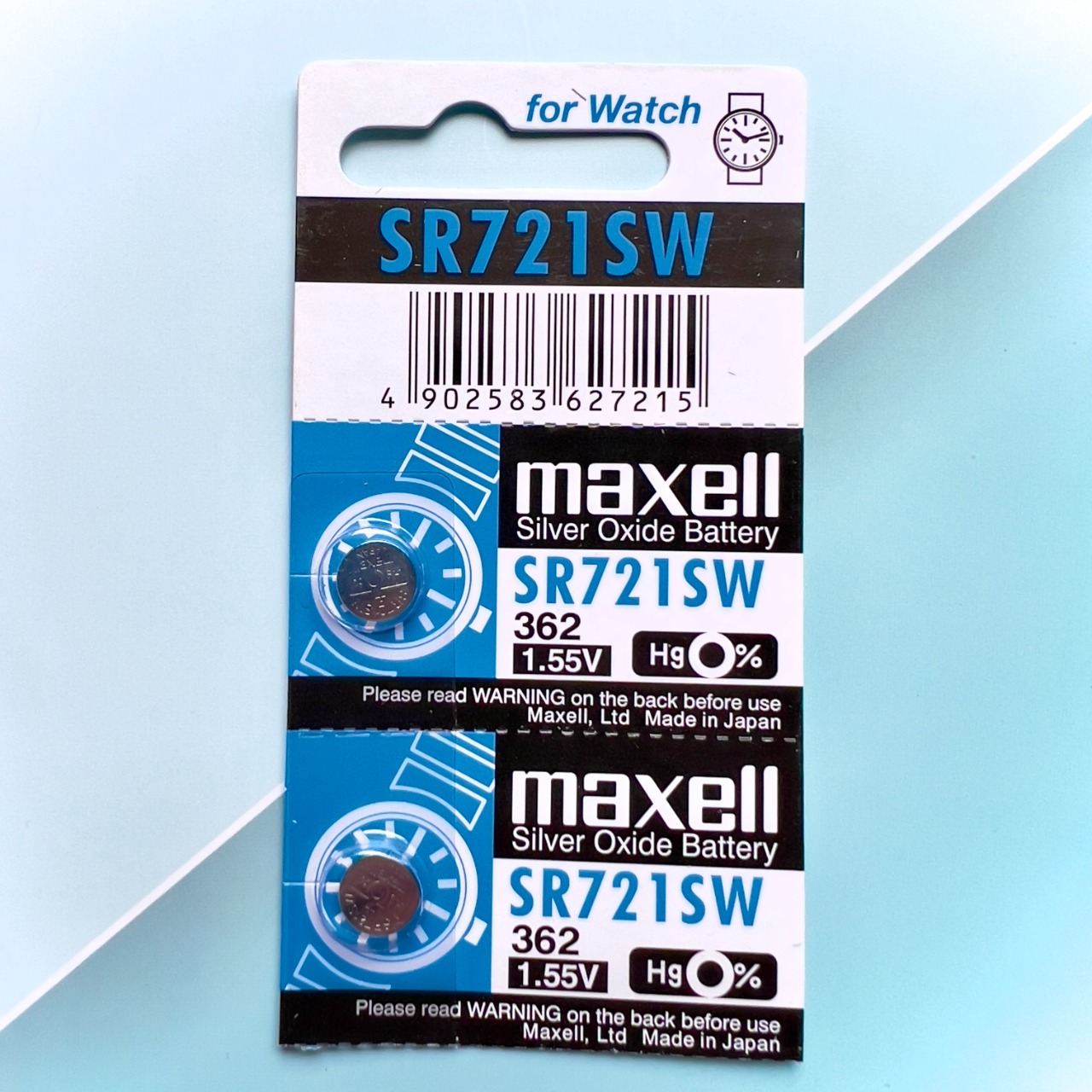 Pin Maxell Nhật Bản SR721SW / 362 Hàng Chính Hãng Made in Japan