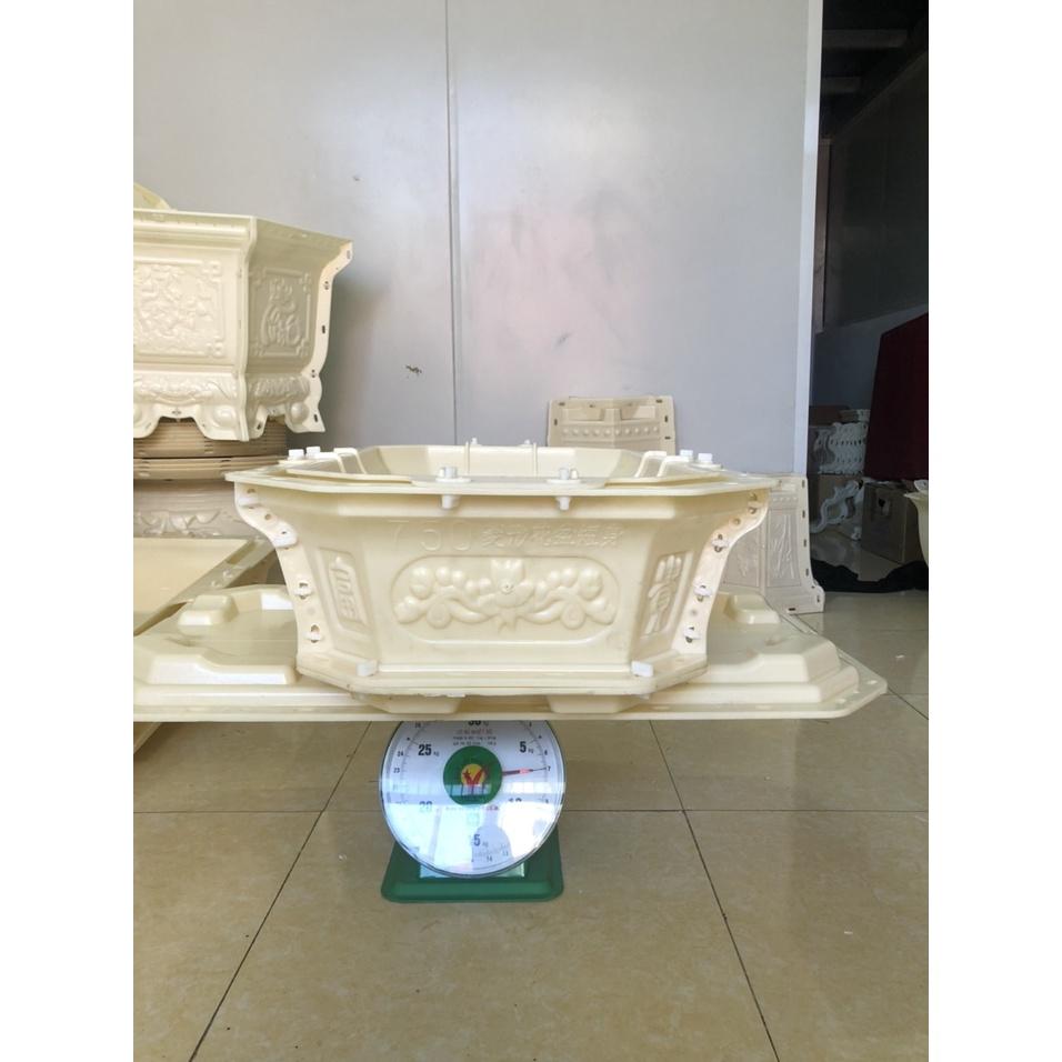 Khuôn đúc chậu chữ nhật vát góc 75x45x22
