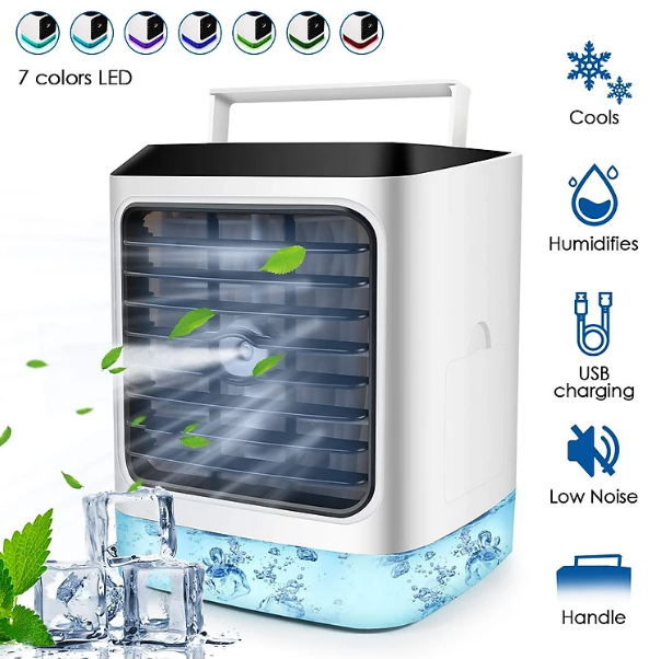 Quạt Lạnh Hơi Nước Di Động CLEAN AIR Q