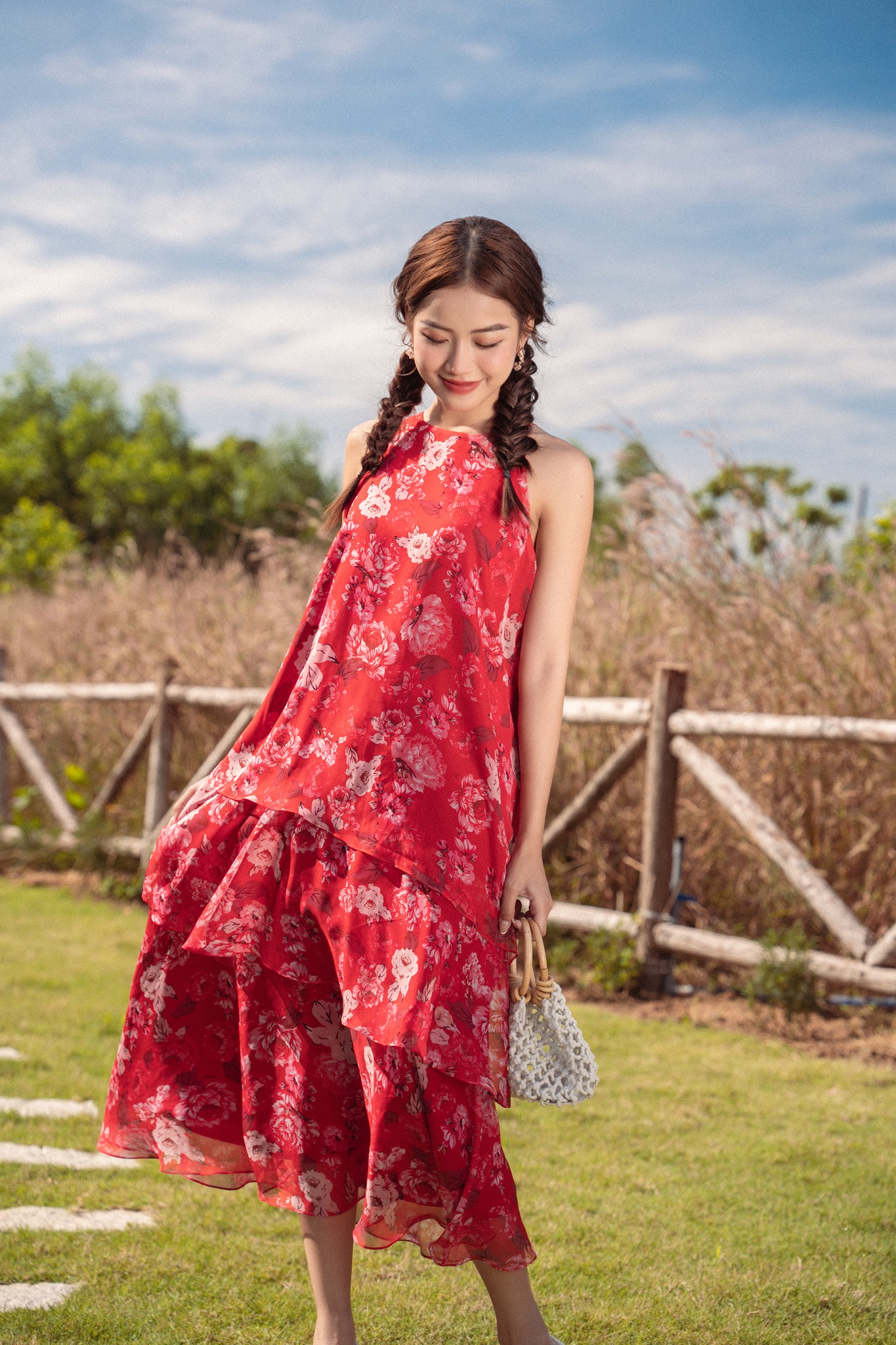 OLV - Đầm Cardinal Fleur Dress