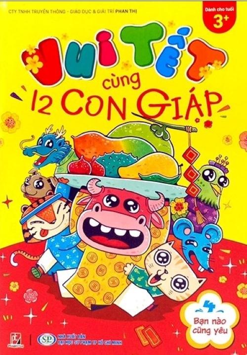 Bộ 4 cuốn Vui Tết Cùng 12 Con Giáp