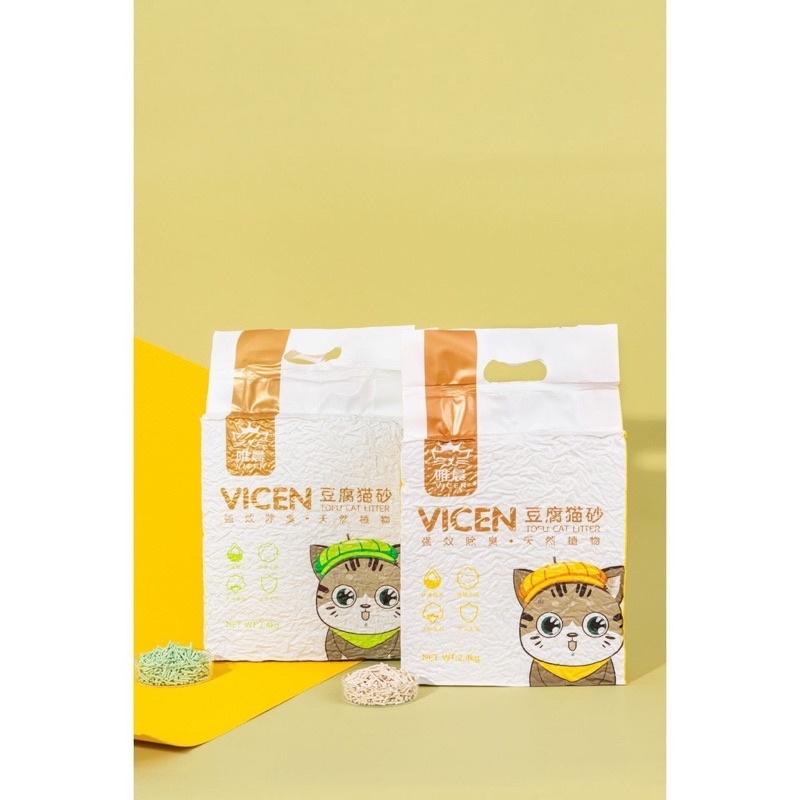Cát đậu nành hữu cơ- cát vệ sinh đậu nành Cature Tofu cho mèo