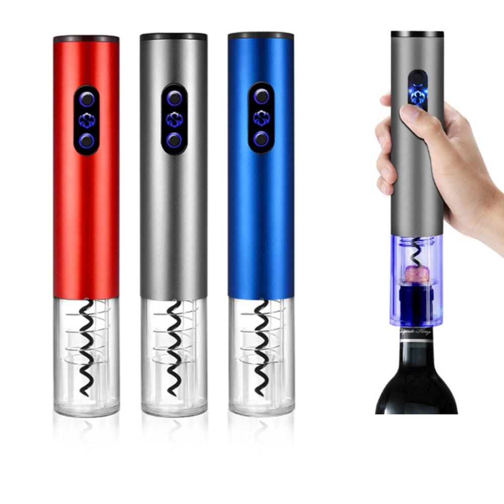 Electric Wine Automatic Bottle Opener Portable Bottle Open Household Foil Cutter Electric Wine Opener Kichen Accessories