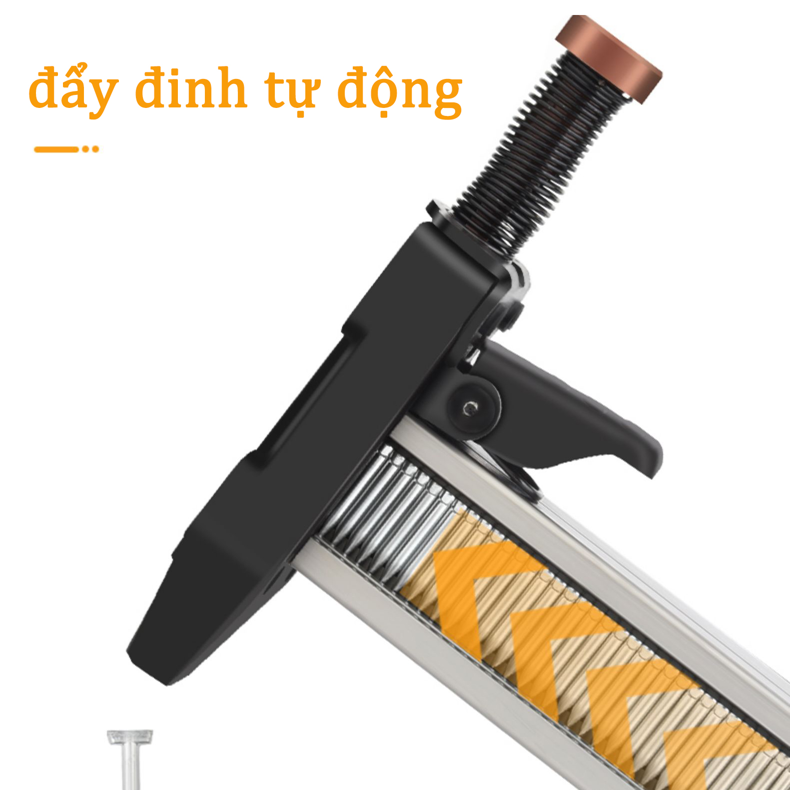 Dụng cụ hỗ trợ đóng đinh bê tông, thi công cơ điện, đóng đinh tường ST18, ST18B, ST38