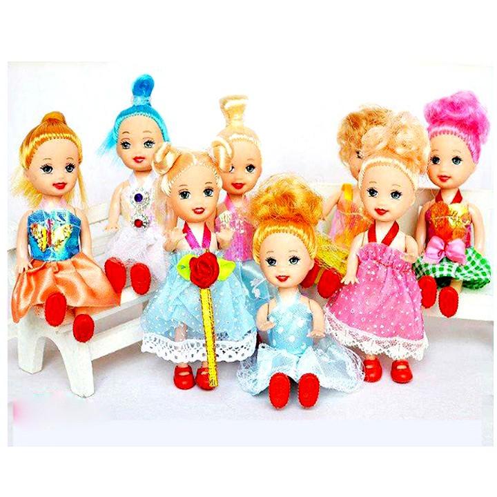 Bộ Phụ Kiện 98 Chi Tiết Thời Trang Dành Cho Búp Bê +Tặng Kèm Búp Bê 02 Chibi