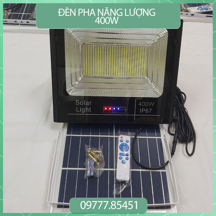 Đèn Pha Năng Lượng Mặt Trời 400W - 09777. 85451