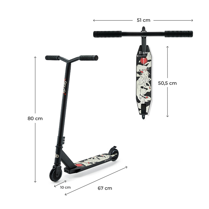 Xe trượt scooter cho bé từ 5 tuổi đên 100kg Kinderkraft SOLIS