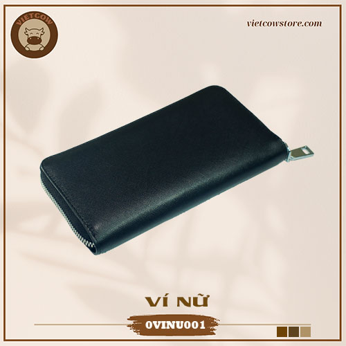 Ví Nữ Da Bò Vân Epsom, Bóp Nữ Da Bò Vân Epsom_VietCow__0VINU001