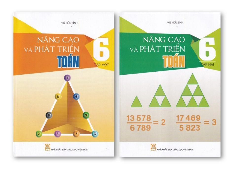 Sách Combo Nâng Cao Và Phát Triển Toán 6 Tập 1 Và Tập 2