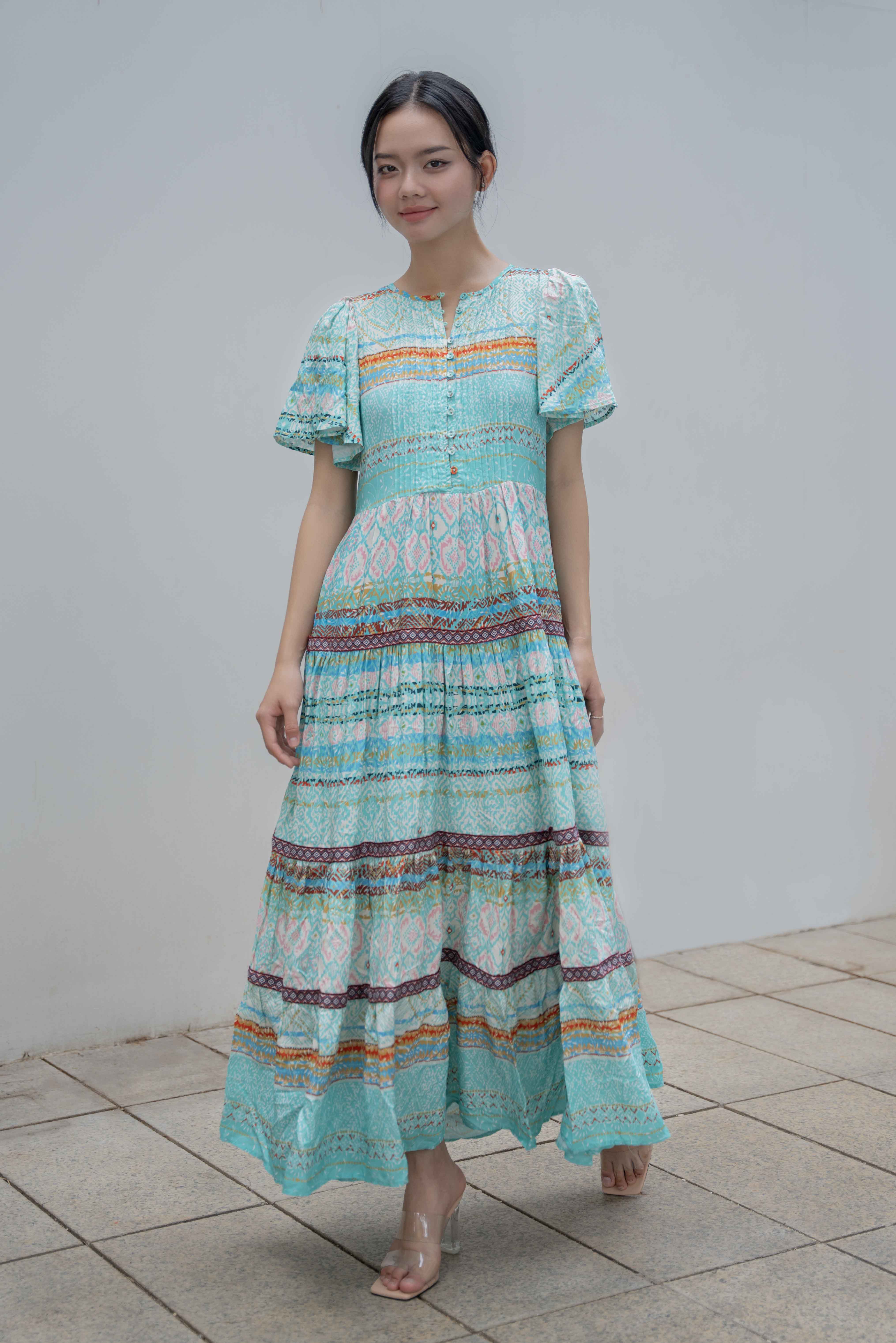 Maxi Cotton Cao Cấp Luna Llena