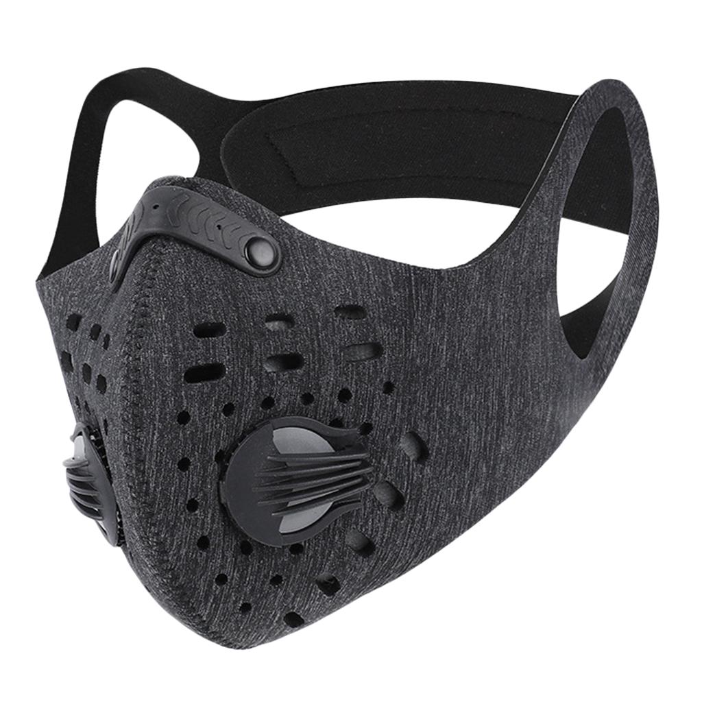 Motorcycle Cycling Half Face Mask with Filter Activated Carbon Mask