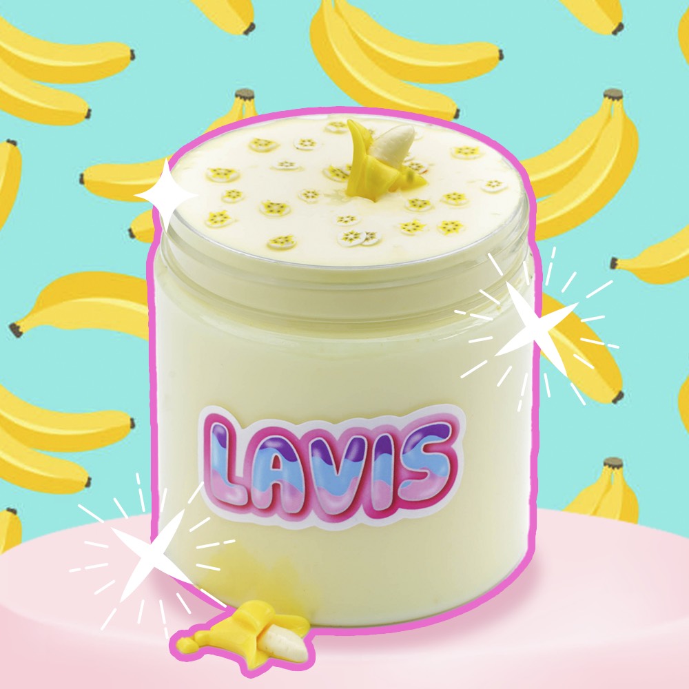 BANANA SLIME - BST Trái Cây. Đã Được Chứng Nhận Hợp Quy An Toàn Cho Trẻ Em