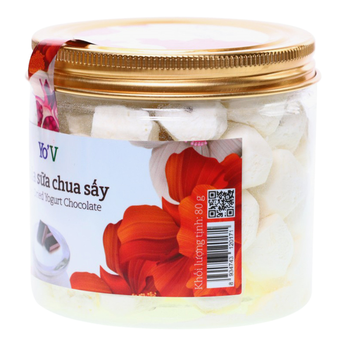 Sữa Chua Sấy Yo'V Vị Socola (80g)