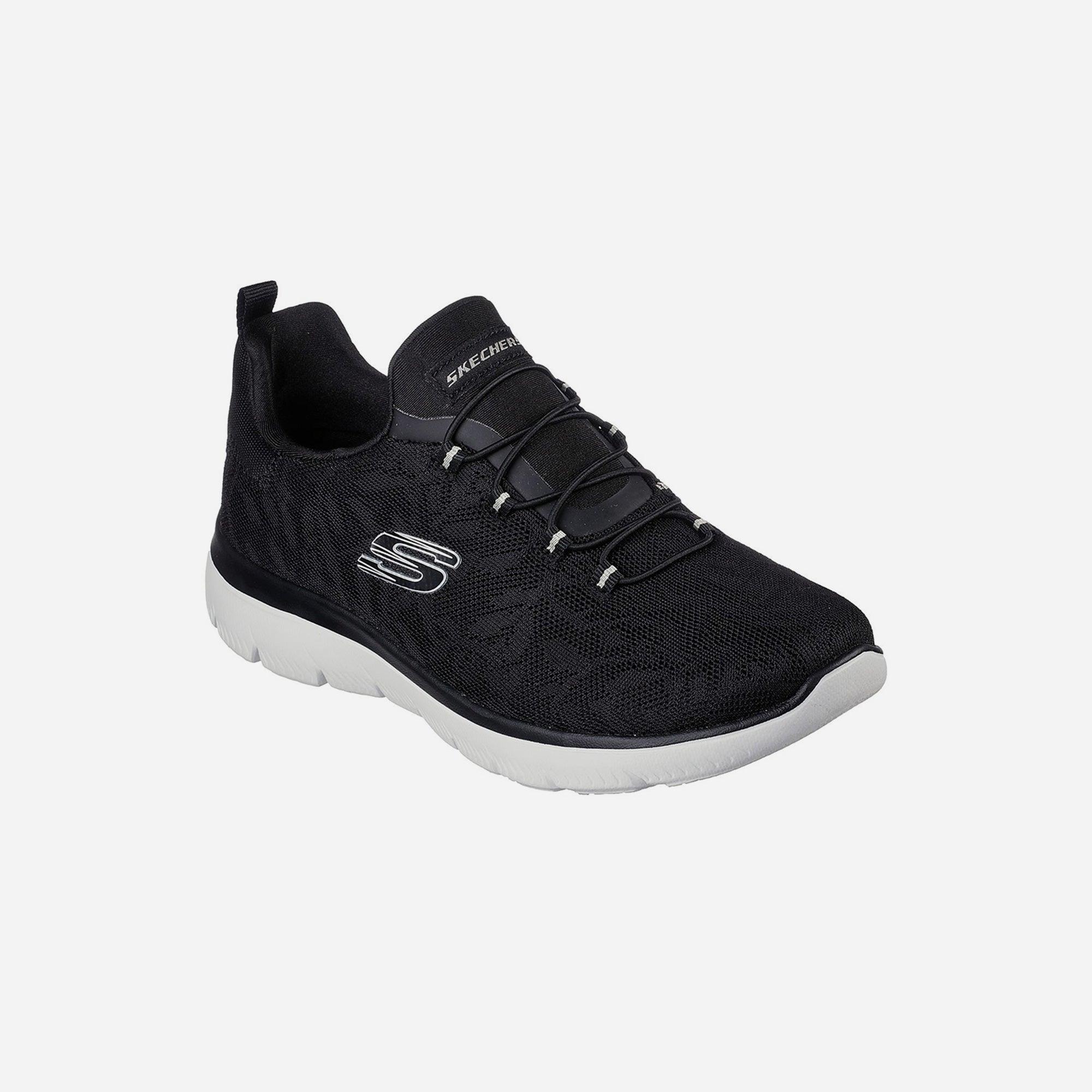 Giày sneaker nữ Skechers Summits - 149936-BKW