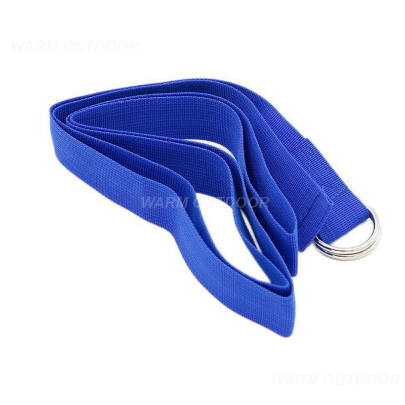 Yoga dây đeo kháng tập thể dục tập thể dục Yoga Dây đeo kéo dài yoga thể thao Yoga Dây đeo điều chỉnh thể lực linh hoạt điều chỉnh Color: red