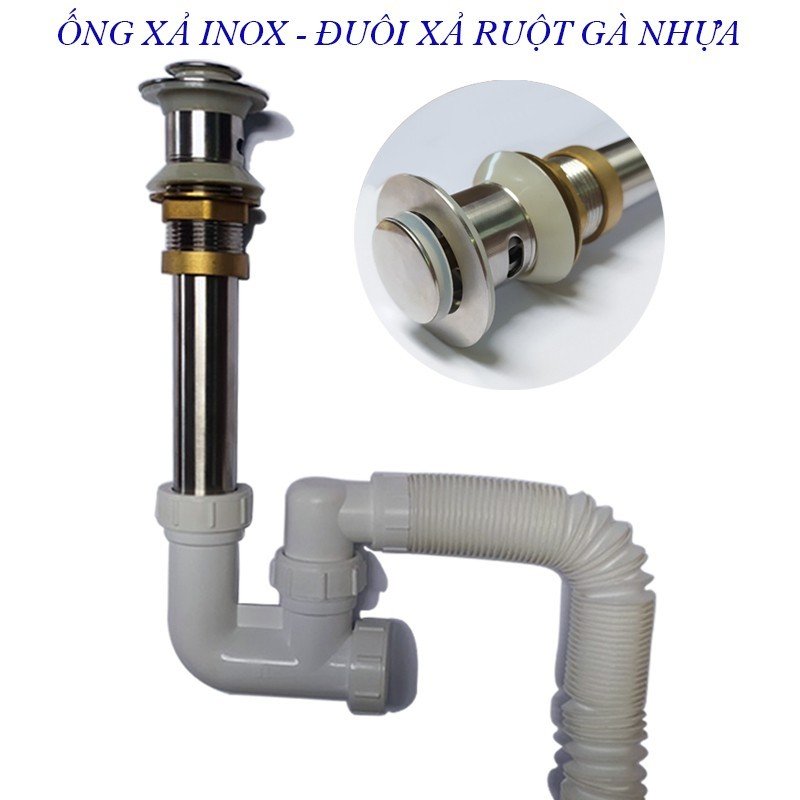 Bộ Xả Lavabo Xiphong Thoát Nước XLB20- Loại nhấn