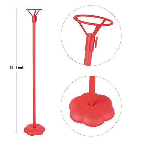 Bộ que có đế gắn bong bóng để bàn 45cm (màu ngẫu nhiên)