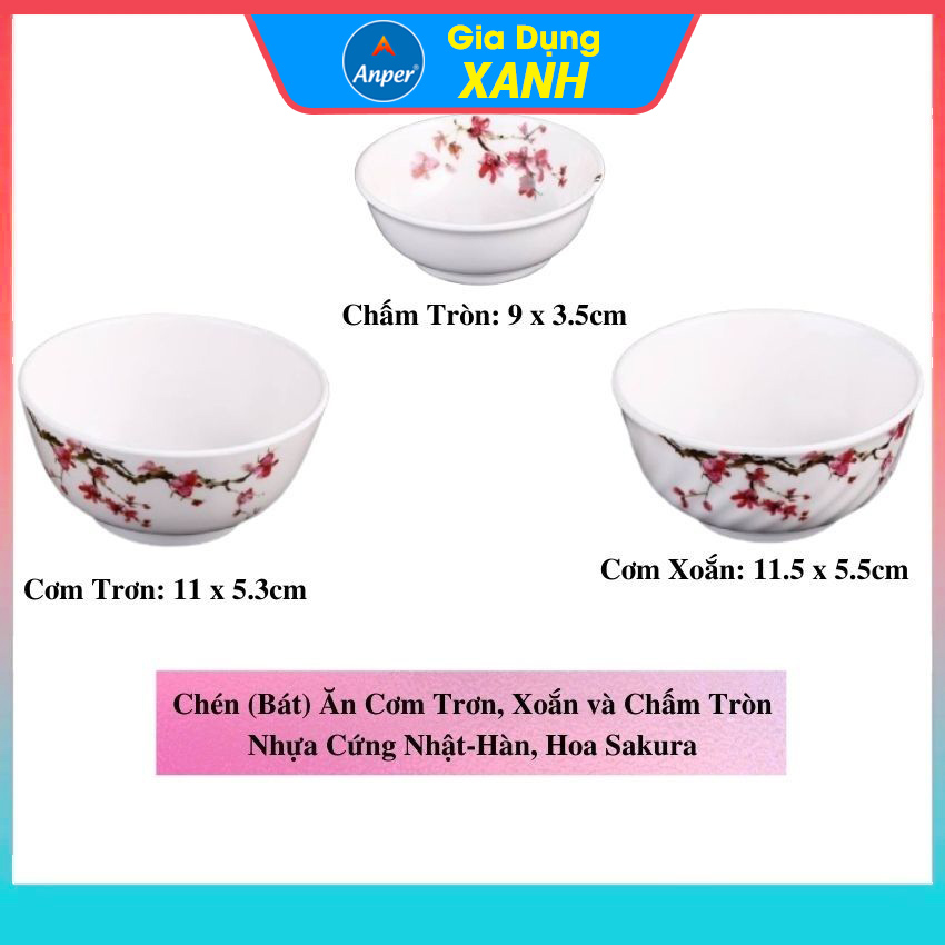 Chén ăn cơm nhựa Melamine cao cấp 11cm  Nhật Hàn chén ăn cơm  bát ăn cơm bát ăn cơm đẹp gia đình và nhà hàng shushi bộ chén bát đĩa tô tô nhựa ăn cơm