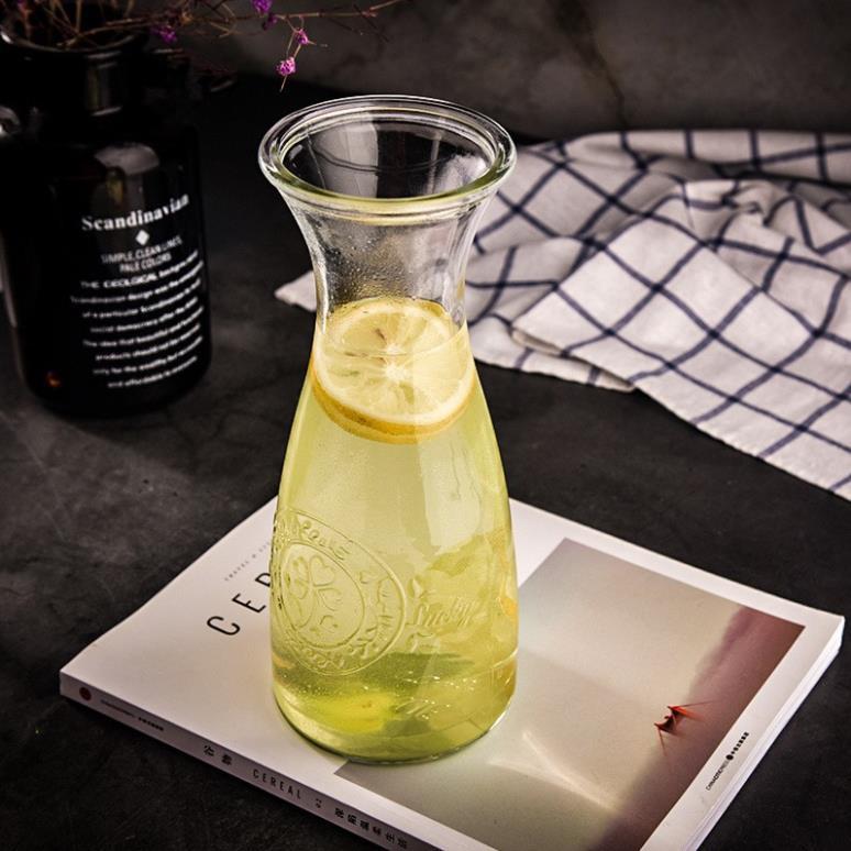 Ly thủy tinh sinh tố 350ml eo cổ