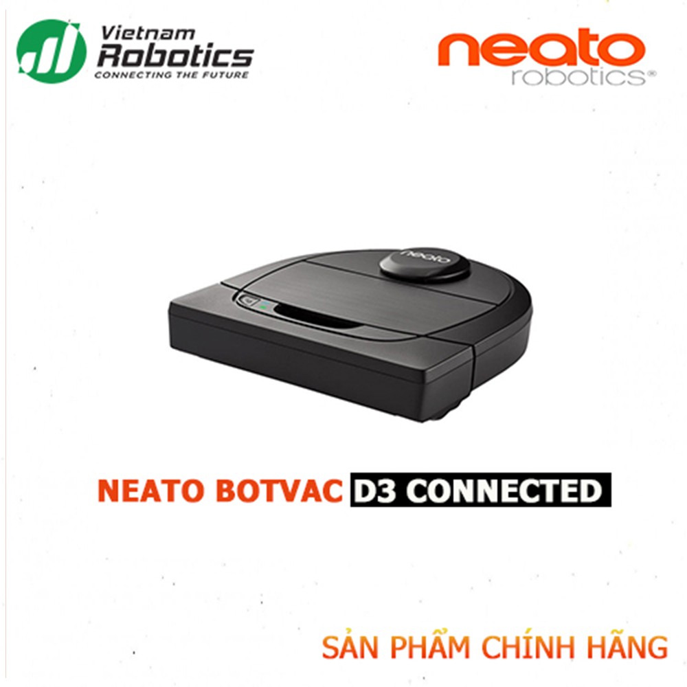 Robot hút bụi Neato Botvac D3 Connected - Hàng chính hãng