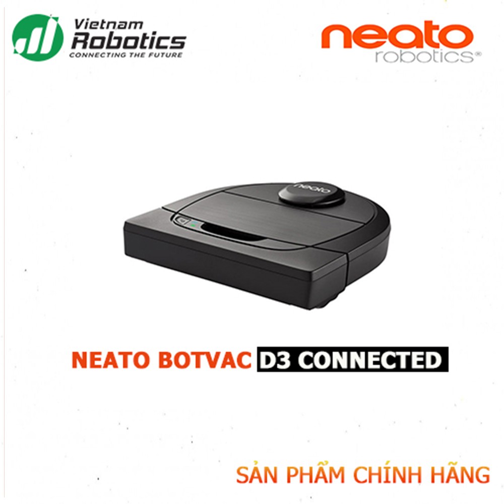 Robot hút bụi Neato Botvac D3 Connected  - Hàng chính hãng