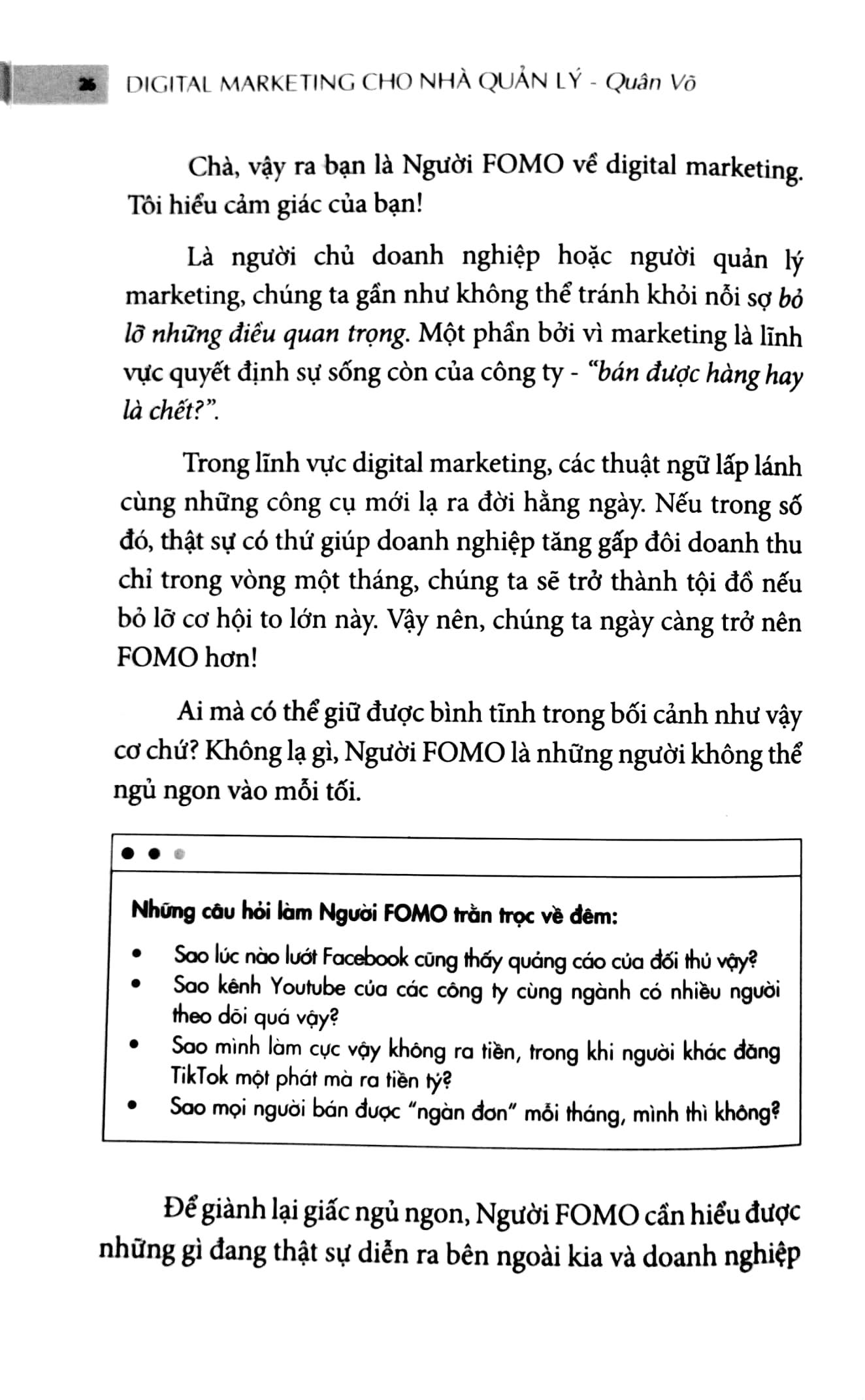 Digital Marketing Cho Nhà Quản Lý - 15 Năm "Đốt Tiền" Và Bài Học Rút Ra