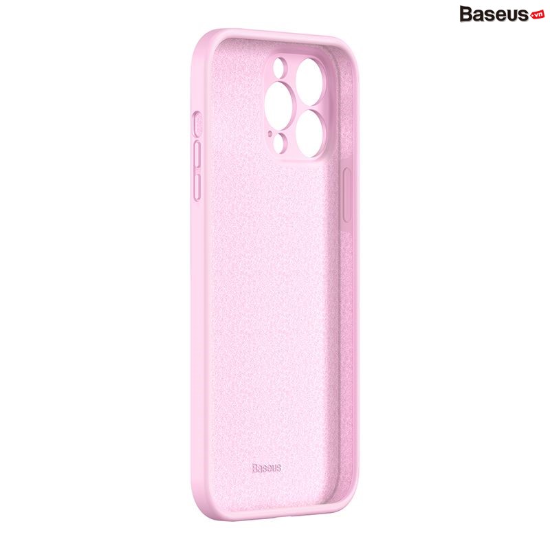 Ốp lưng kháng khuẩn Baseus Liquid Silica Gel Protective Case dành cho iPhone 13 Promax/ 13/ 13 Pro_ Hàng Chính Hãng