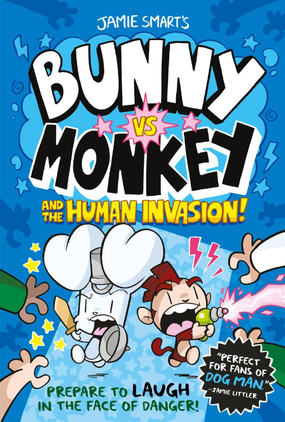 Sách ngoại văn: Bunny Vs Monkey - The Human Invasion!