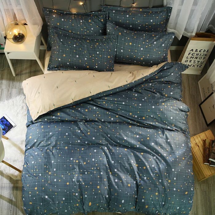 Bộ chăn ga gối Cotton cao cấp 1m6x2m MNT262