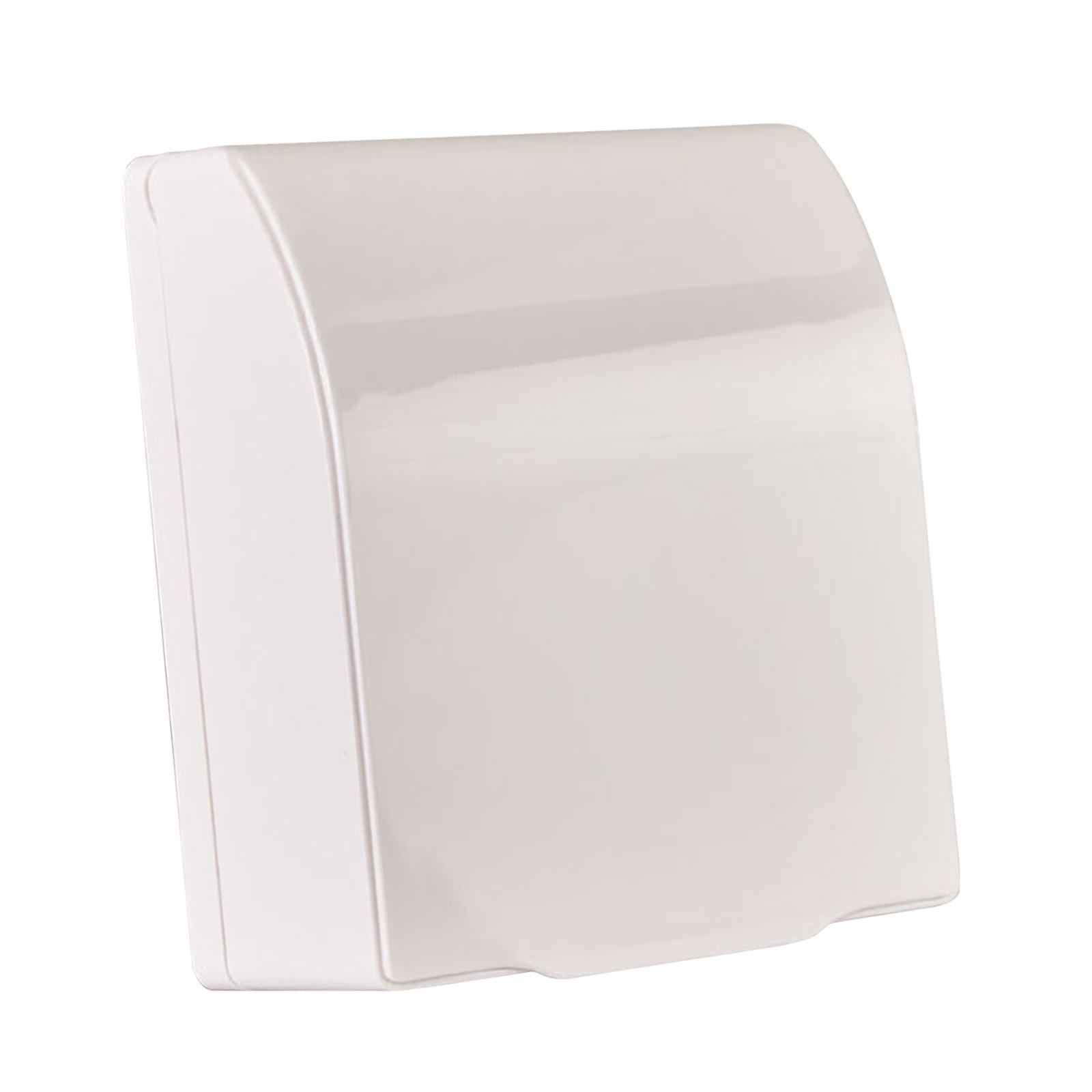 Electric Plug Waterproof Cover Outlet Covers Wall Mounted Sturdy Switch Box Socket Box Durable for Household Kitchen Bathroom Outdoor Hotel
