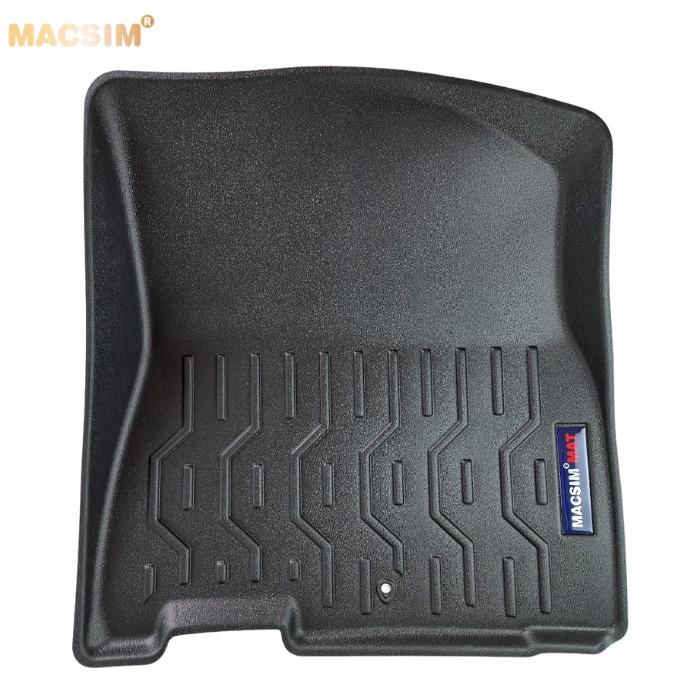 Thảm lót sàn xe ô tô Kia Carnival Nhãn hiệu Macsim chất liệu nhựa TPV cao cấp màu đen 7 chỗ