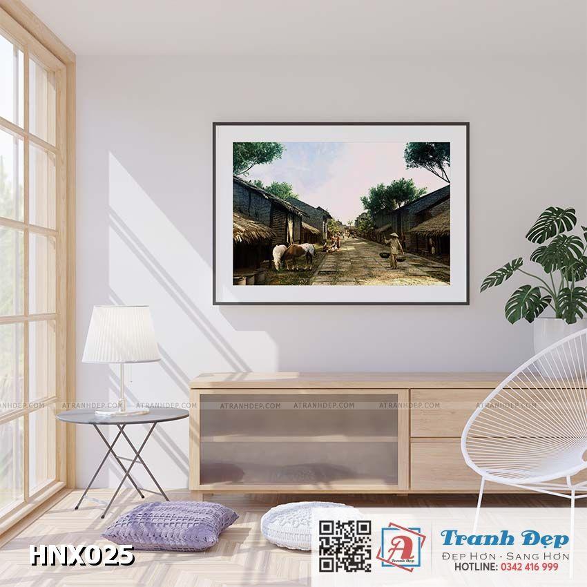 Tranh phong cảnh Hà Nội xưa - HNX025