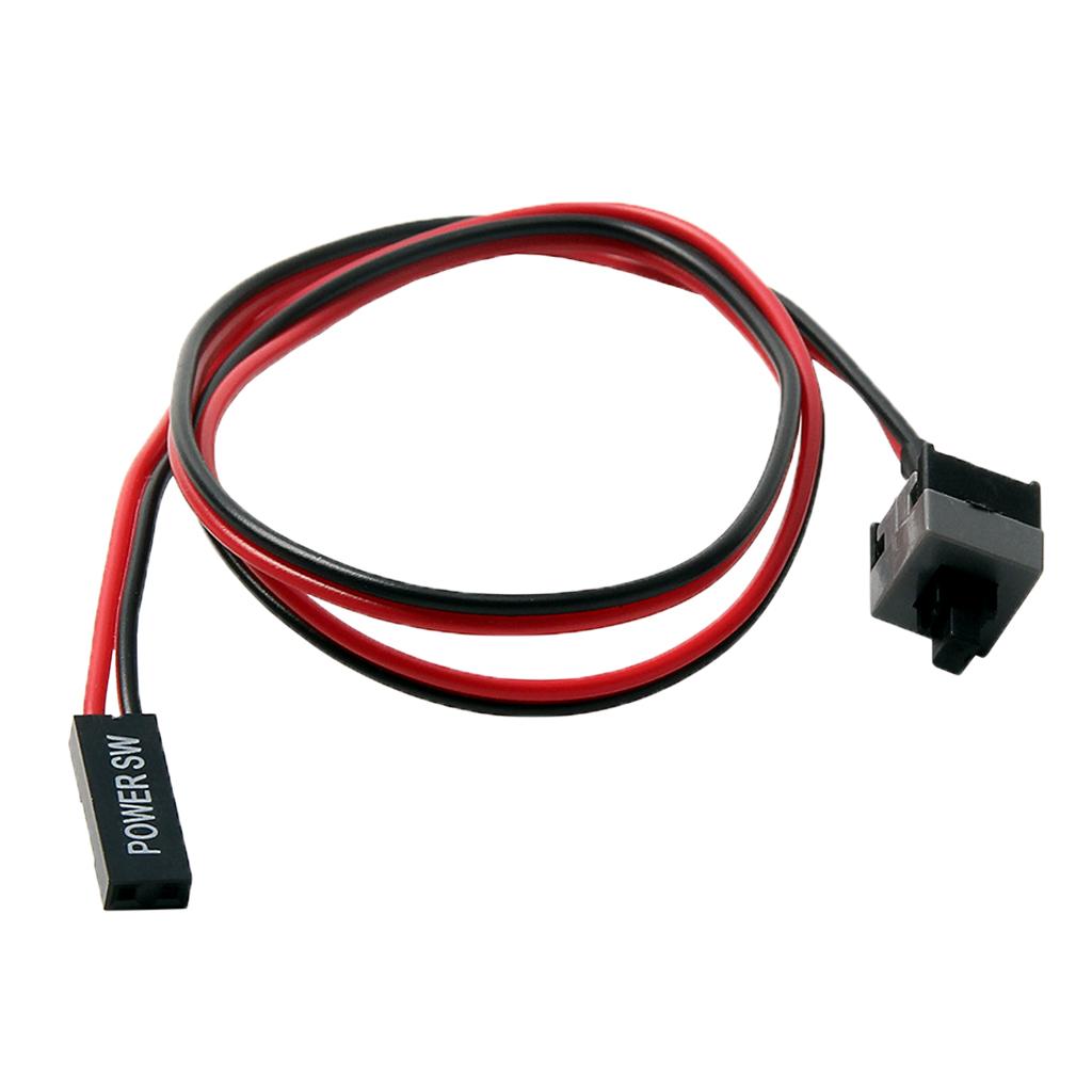 ATX PC Computer Motherboard Power Cable Switch On/Off/Reset Button Replacement