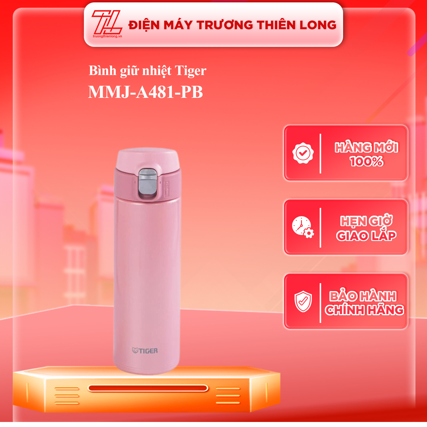 Bình giữ nhiệt Tiger MMJ-A481 - HÀNG CHÍNH HÃNG