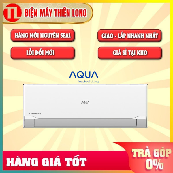 Máy lạnh Aqua AQA-RUV13RB inverter 1.5HP - Hàng chính hãng (chỉ giao HCM)