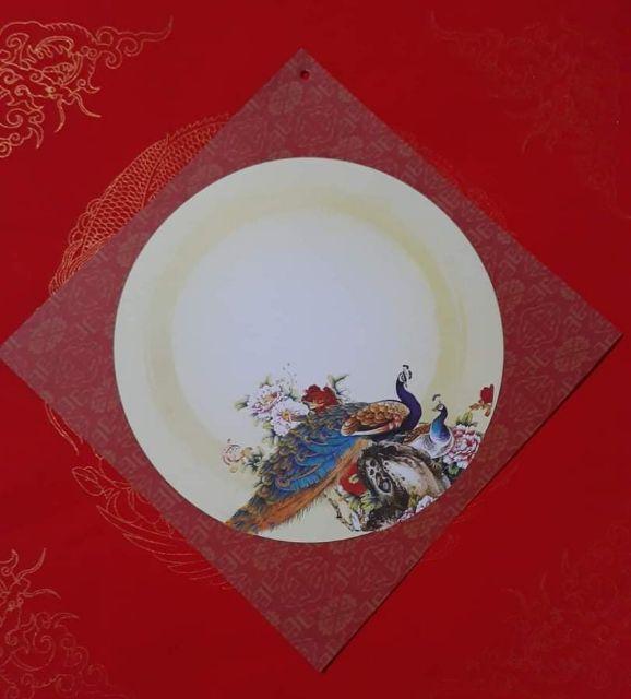 Combo 10 tờ Giấy viết thư pháp hình thoi 25x25cm