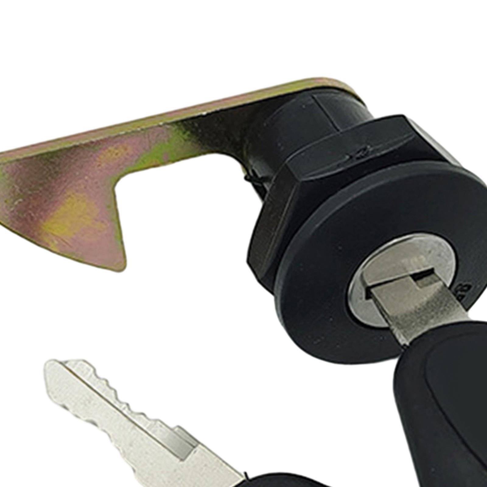 Motorcycle Rear Trunk Lock Sturdy with 2 Keys Rear Trunk Case Lock Accessory