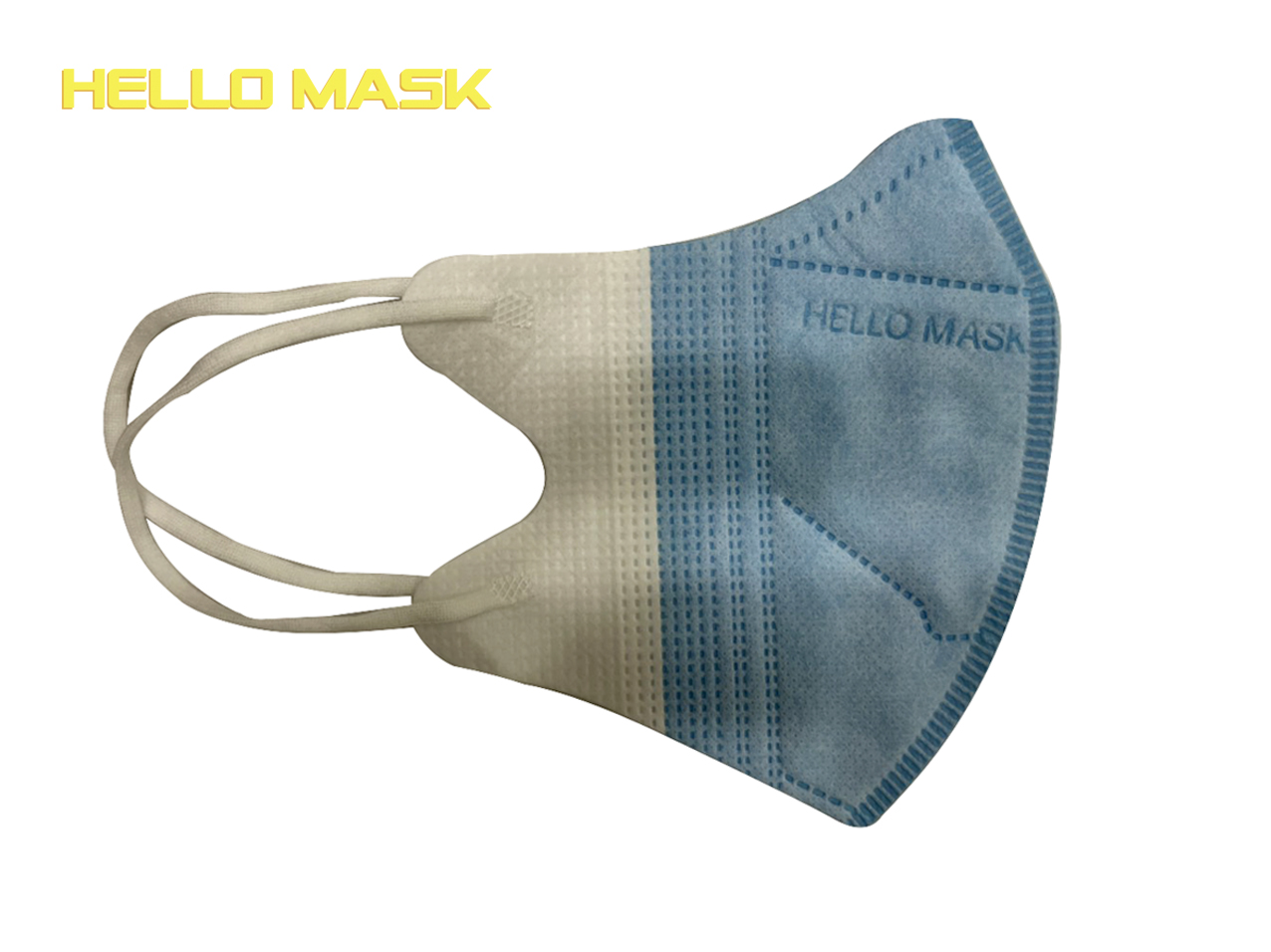 Khẩu trang Hello Mask 5D kháng khuẩn (hộp 10 cái)