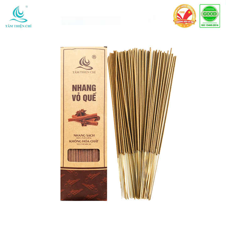 Nhang sạch Vỏ quế Tâm Thiện Chí hộp 260g