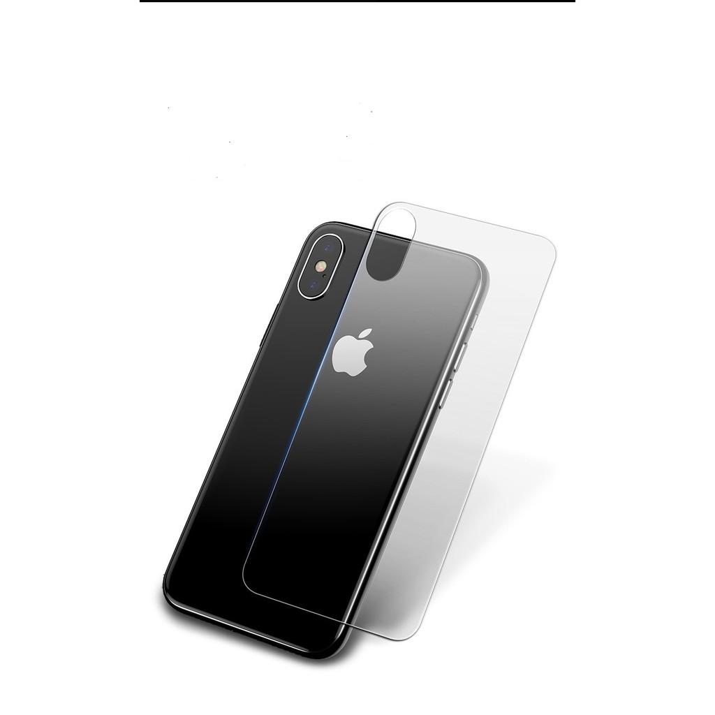 Kính cường lực dành cho iPhone XR & Xs Max chống xước mặt sau 0.3 mm chính hãng Baseus