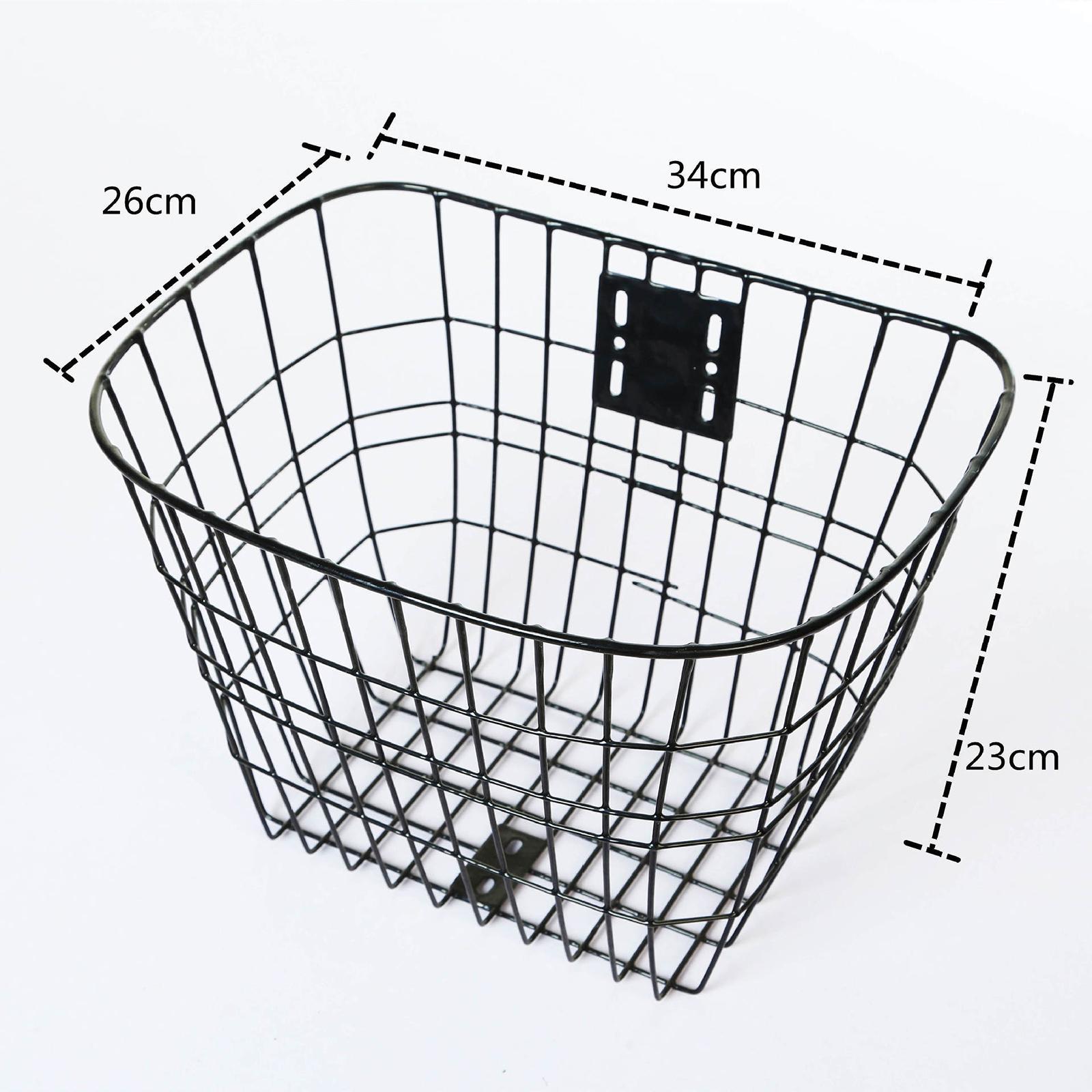 Handlebar Basket Bike Front Basket Bike Frame Basket Riding Lightweight Basket Basket for School Road Bike Folding Bike