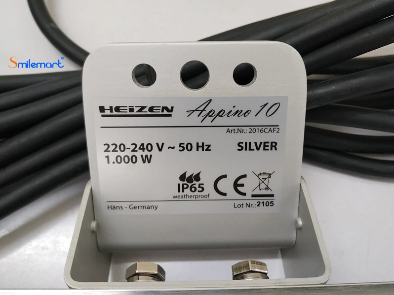 Đèn sưởi nhà tắm Heizen Appino10 (điều khiển từ xa)-hàng chính hãng