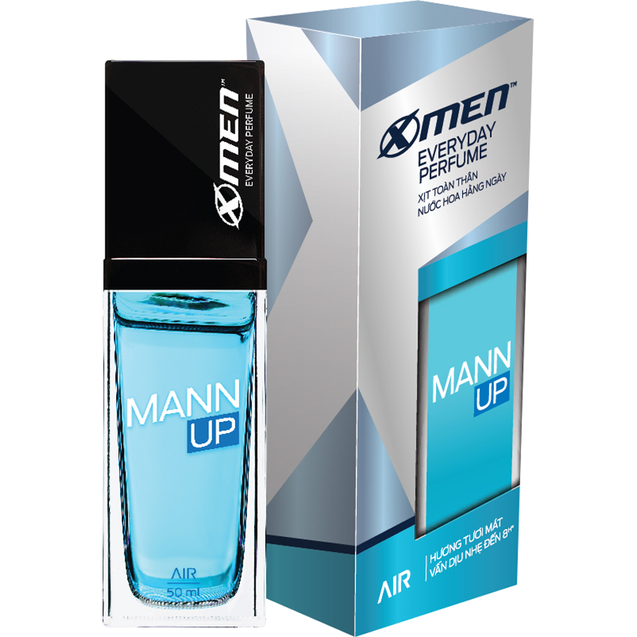 Xịt toàn thân X-Men Mann Up Air 50ml