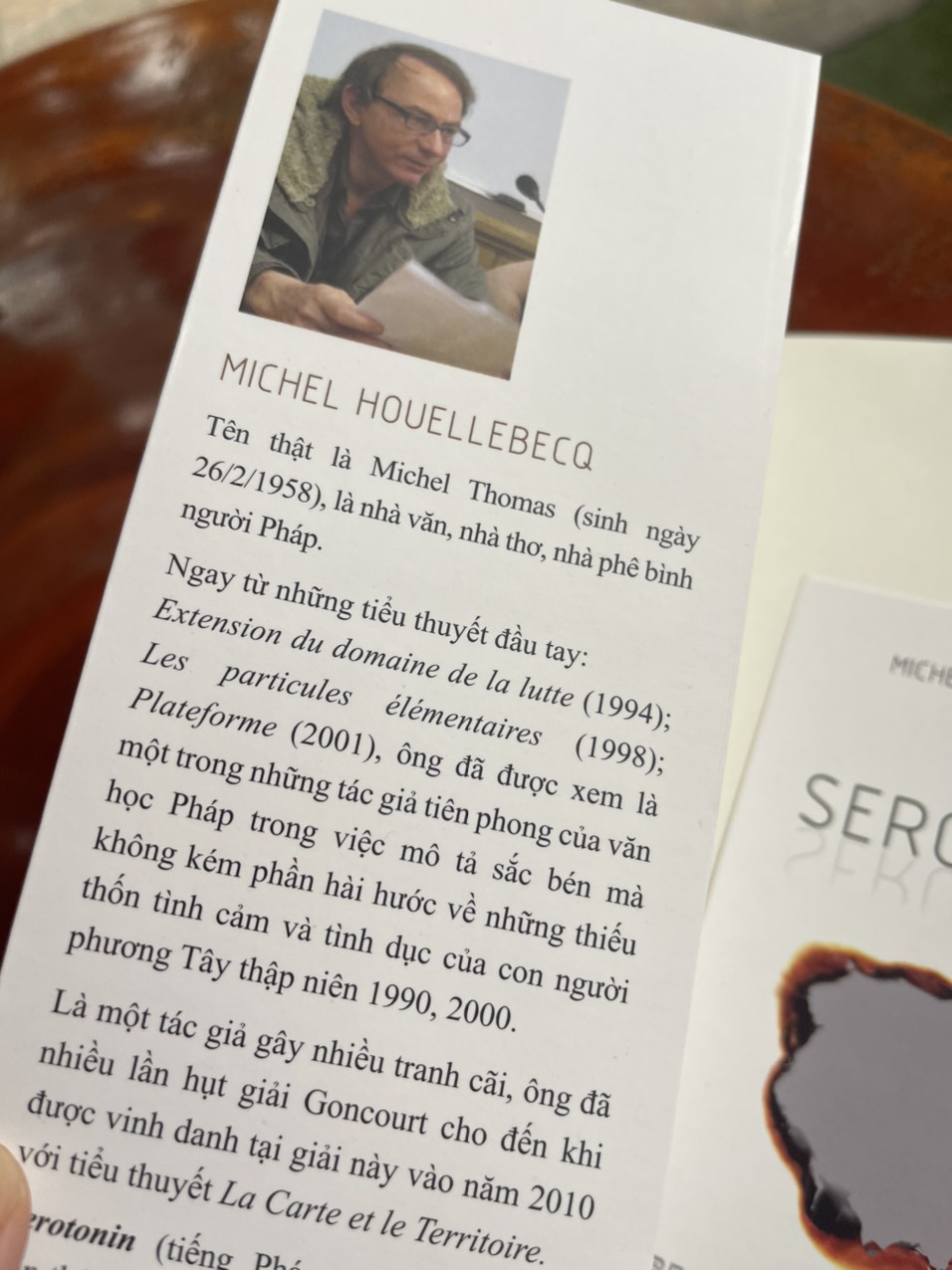 Hình ảnh SEROTONIN – Mechel Houellebecq – Thuận dịch – Phanbook – bìa mềm