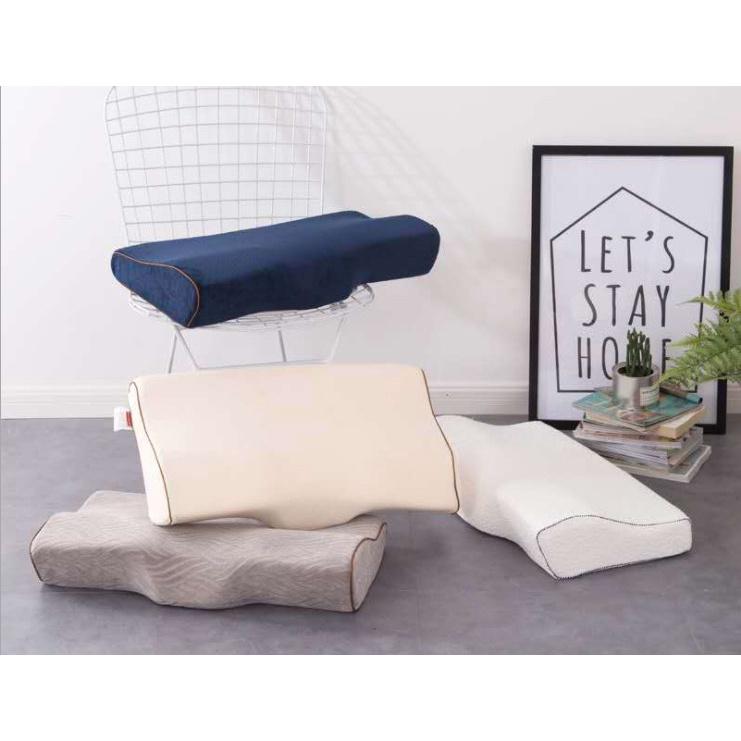 Gối Ngủ Nhật Bản Memory Pillow gối ngủ trị liệu, điều trị mất ngủ, điều chỉnh đốt sống cổ, đau mỏi vai gáy, ngủ ngáy