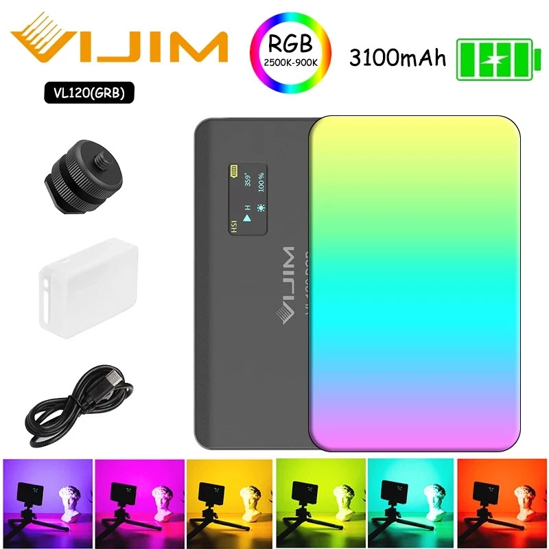Đèn led video Ulanzi VIJIM VL120 RGB hàng chính hãng