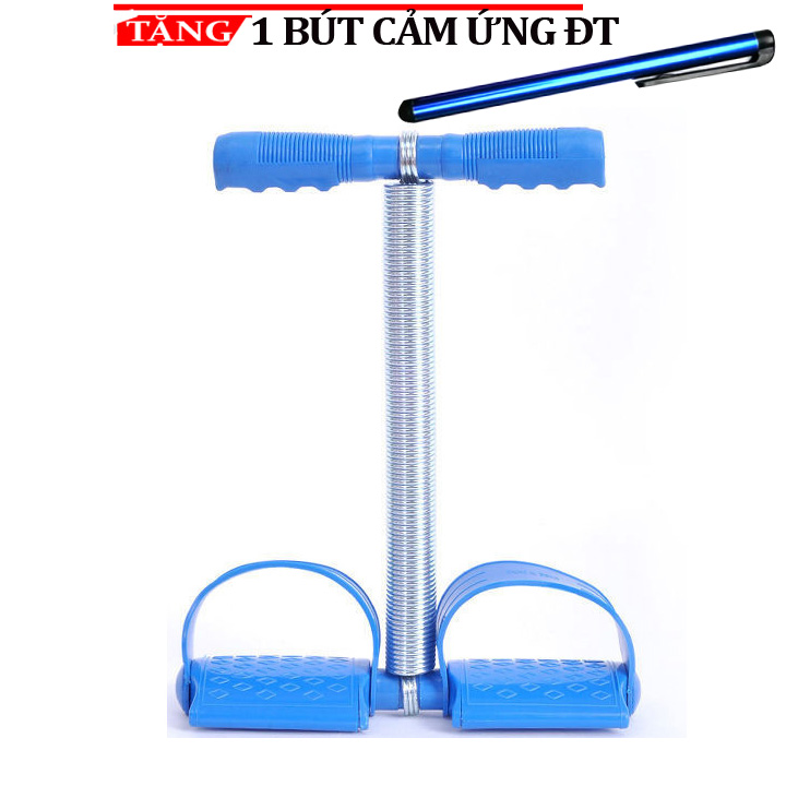 Dụng cụ tập cơ bụng, eo dây kháng lực đàn hồi lò xo Tummy Trimmer tập tại nhà M01 Tặng bút cảm ứng ĐT