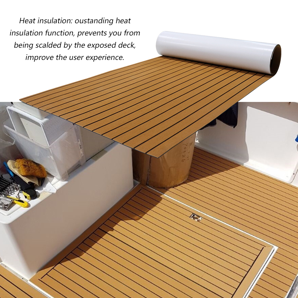 Tấm lót dán sàn gỗ bằng mút EVA chống trơn trượt, bảo vệ bề mặt sàn