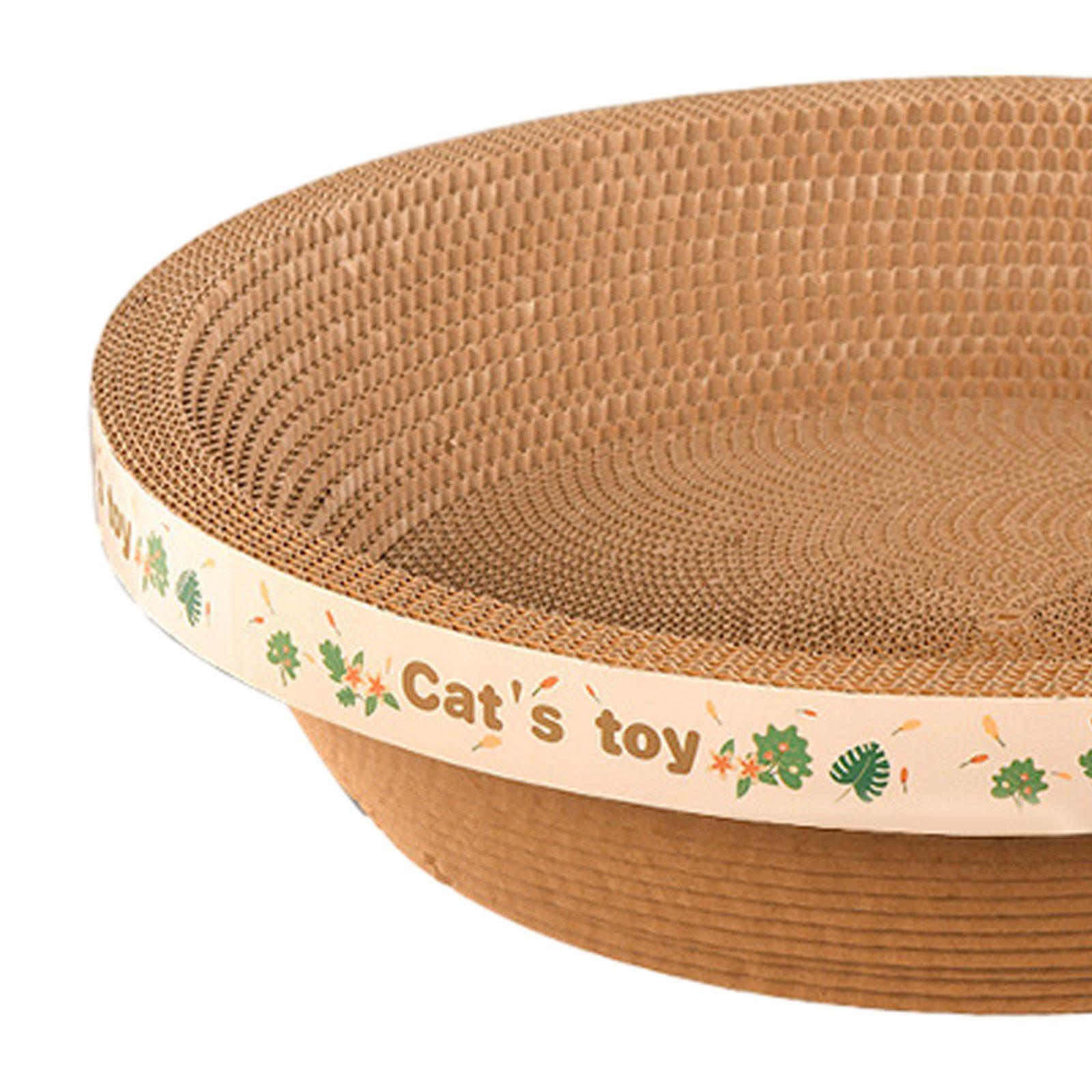 Cat Scratcher Pad Nest Cat Scratcher Cardboard for Kitty Kitten Pet Supplies