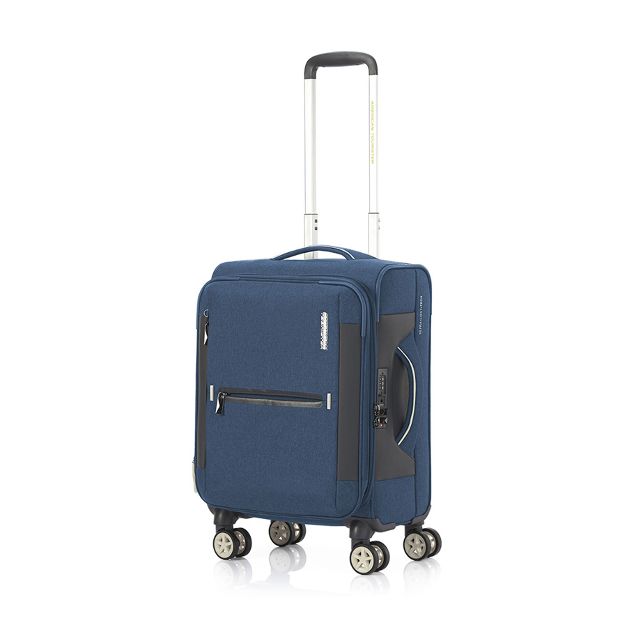 Vali kéo Droyce AMERICAN TOURISTER - MỸ Vali kéo vải có thiết kế thời trang, hiện đại và trọng lượng nhẹ Khóa kéo chống trộm DUOSAF tăng cường bảo mật Khóa số tích hợp TSA an toàn tiêu chuẩn Hoa Kỳ